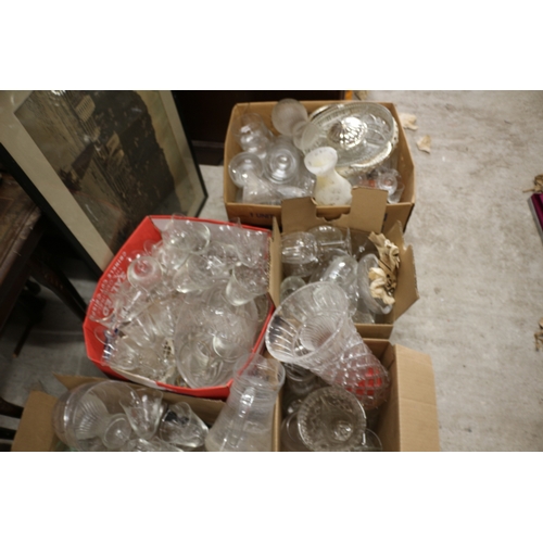 167 - Large Quantity of Glassware in Several Boxes