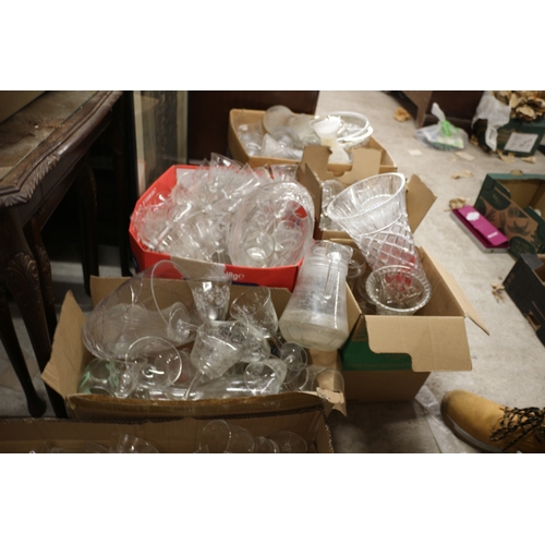 167 - Large Quantity of Glassware in Several Boxes