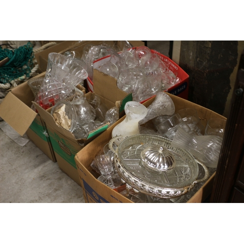 167 - Large Quantity of Glassware in Several Boxes