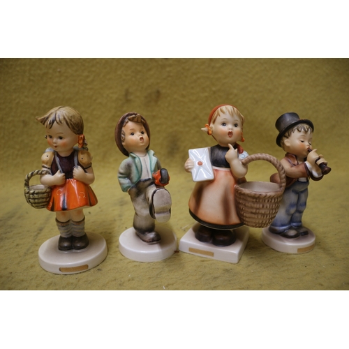 198 - 4 x Vintage Goebel Hummel Figurines