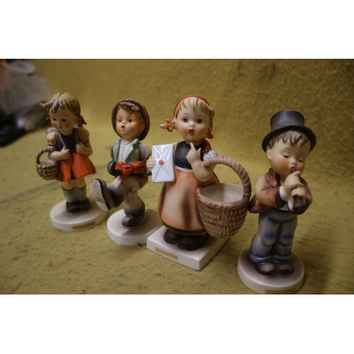 198 - 4 x Vintage Goebel Hummel Figurines