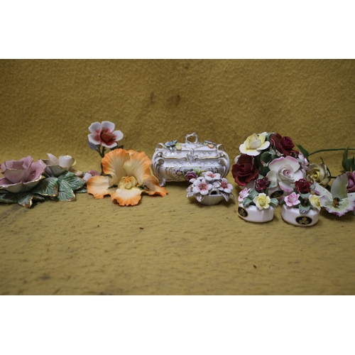 205 - Bundle of Floral Design Ceramic Items including Ainsley Bone China