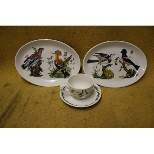 230 - Portmeirion Serving Plates plus a Cup & Saucer