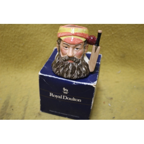 236 - Royal Doulton W. G. Grace Large Tankard - 10cm Tall - in Box