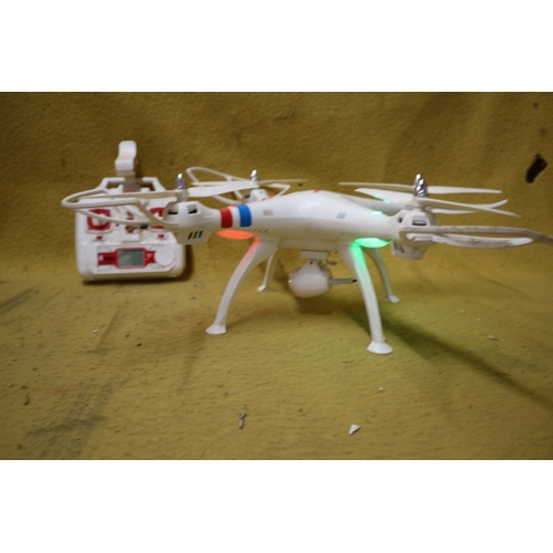 250 - Syma Drone with Remote Control - Lights Up but not tested