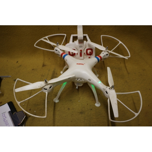 250 - Syma Drone with Remote Control - Lights Up but not tested