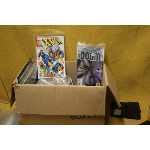 258 - Box of Comics from DC and Marvel