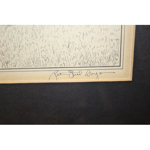 284 - Hand Signed Peter Etril Snyder - 150/250 Limited Edition of Ploughing a Field - 34 x 40cm