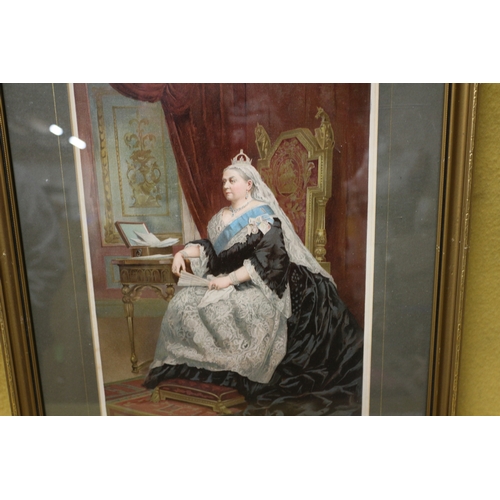 347 - Queen Victoria - 1887 - Plate VII - 54 x 44cm