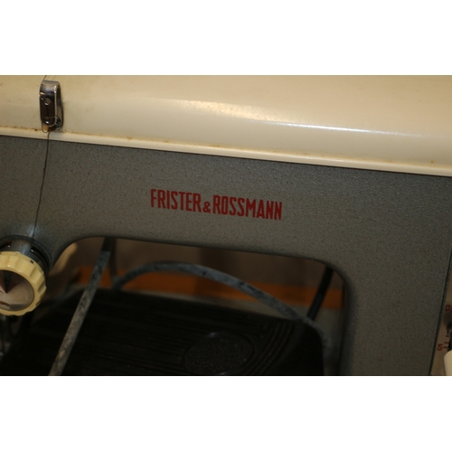 49 - Vintage Frister & Rossmann Sewing Machine in Case