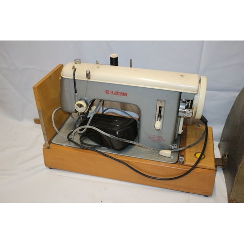 49 - Vintage Frister & Rossmann Sewing Machine in Case