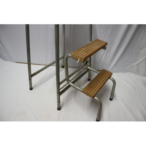 57 - Stool with Steps 61cm tall