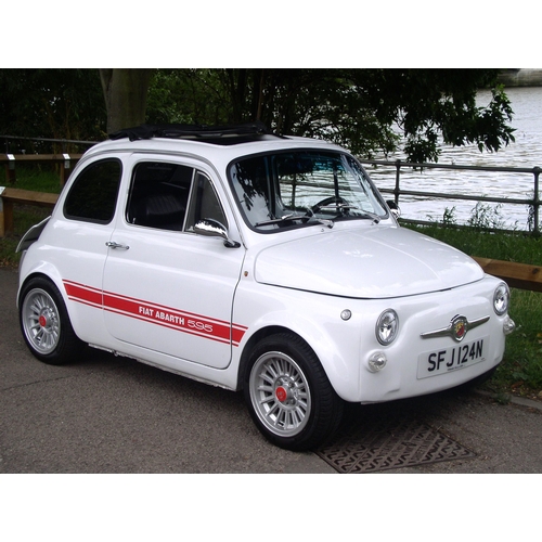 131 - Manufacturer:Fiat Model:
Abarth 595 Replica 
First Registered:1975 Registration No:
SFJ 124N 
Mileag... 