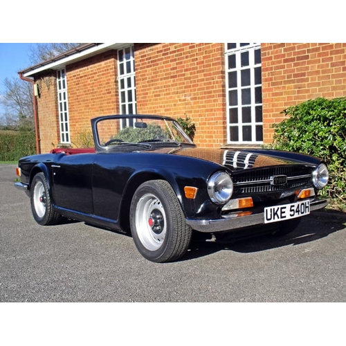 132 - Manufacturer:Triumph Model:
TR6 
First Registered:01/03/1970 Registration No:
UKE 540H 
Mileage:5193... 