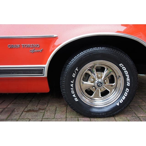 128 - Manufacturer:Ford  Model:
Gran Torino Sport 
First Registered:1972 Registration No:
 
Mileage:102,00... 