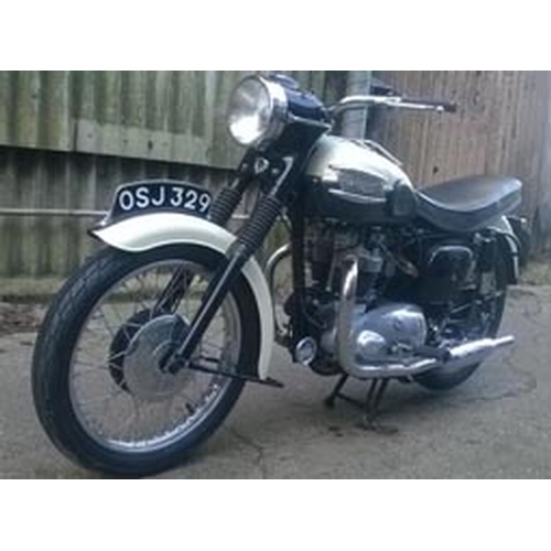 111 - 1959 Triumph Tiger 110
Registration No: OSJ 329