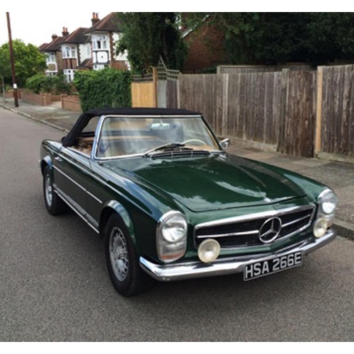 121 - 1966 Mercedes 230SL Pagoda
Registration No: HSA 266E