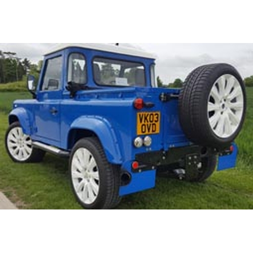 154 - 2003 Land Rover Defender TD5
Registration No: VK03 OVD