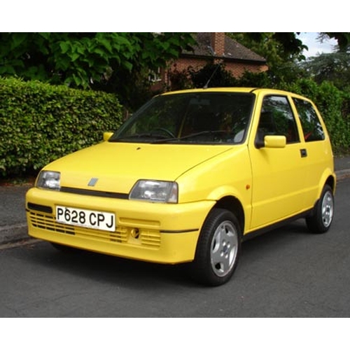 166 - 1997 Fiat Cinquecento Sporting
Registration No: P628CPJ