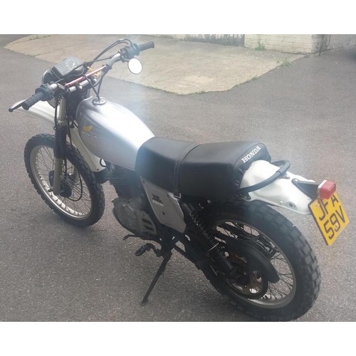 100 - 1979 Honda XL 250S
Registration No: JFA 59V