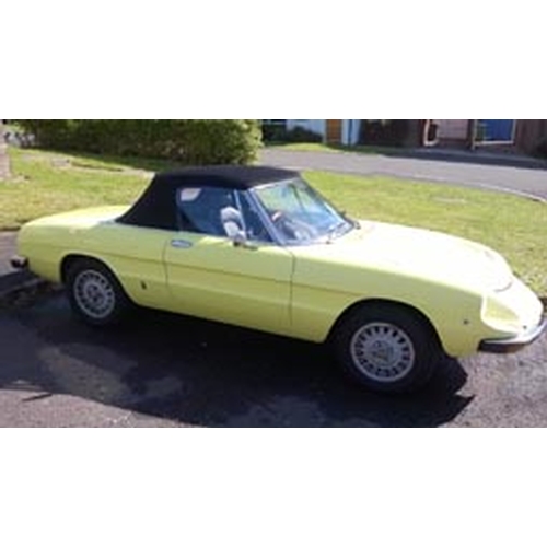 156 - 1972 Alfa Romeo Spider
Registration No: EKP 213K