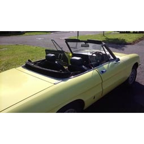 156 - 1972 Alfa Romeo Spider
Registration No: EKP 213K