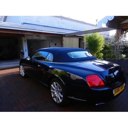 137 - 2007 Bentley Continental GTC
Registration No: EU07 EHT