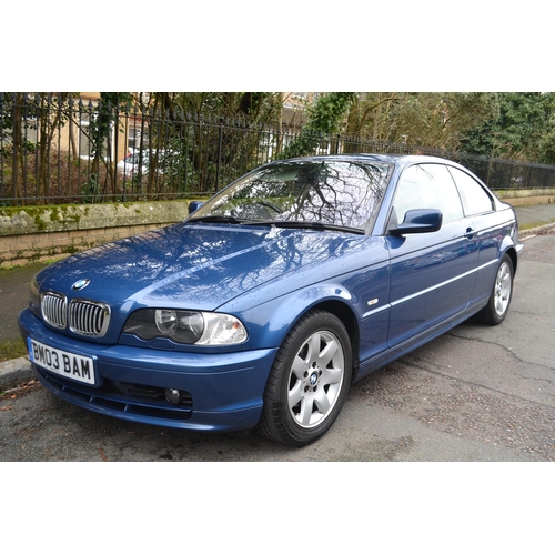 196 - 2003 BMW 318Ci SE
Registration No: BM03 BAM