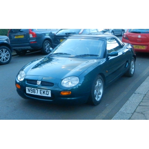 202 - 1996 MG MGF
Registration No: N987 EKO