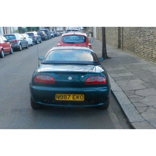 202 - 1996 MG MGF
Registration No: N987 EKO