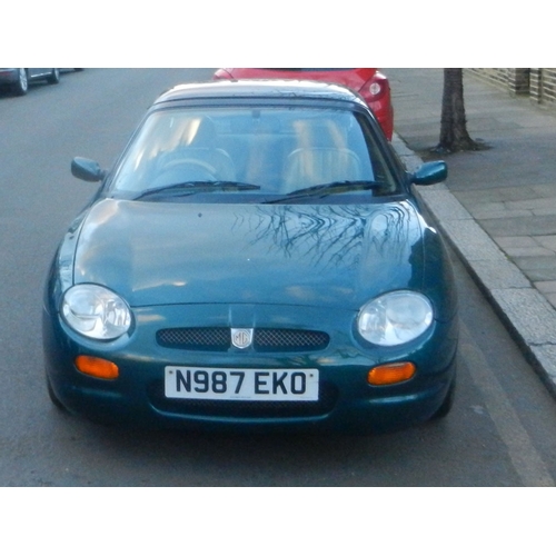 202 - 1996 MG MGF
Registration No: N987 EKO