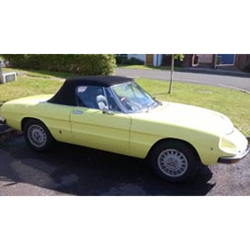 154 - 1972 Alfa Romeo Spider RHD
Registration No: EKP 213K