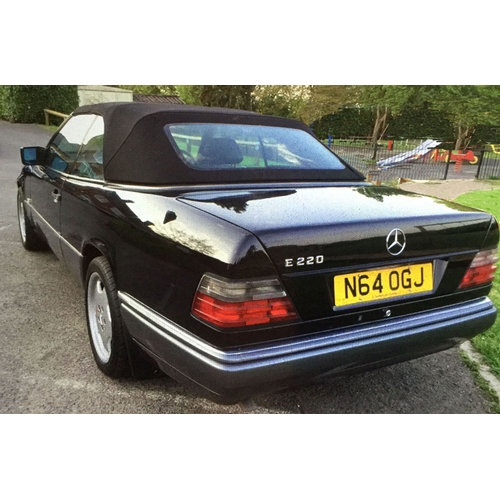 165 - 1996 Mercedes W124 E220 Convertible
Registration No: N64 OGJ