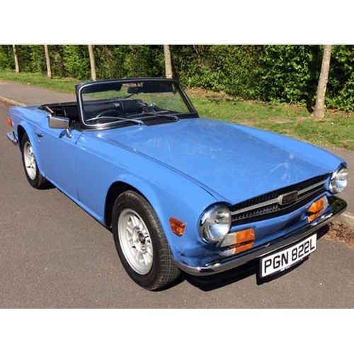 167 - 1973 Triumph TR 6
Registration No: PGN 822 L