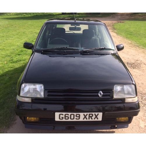 138 - 1990 Renault 5 GT Turbo
Registration No: G609 XRX