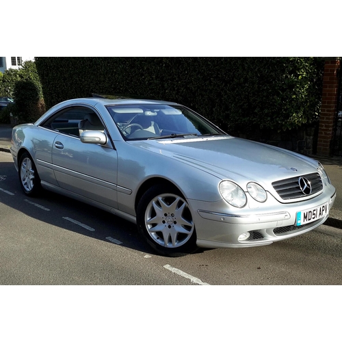 186 - 2001 Mercedes-Benz 500CL V8 Coupe
Registration No: MD51 APV