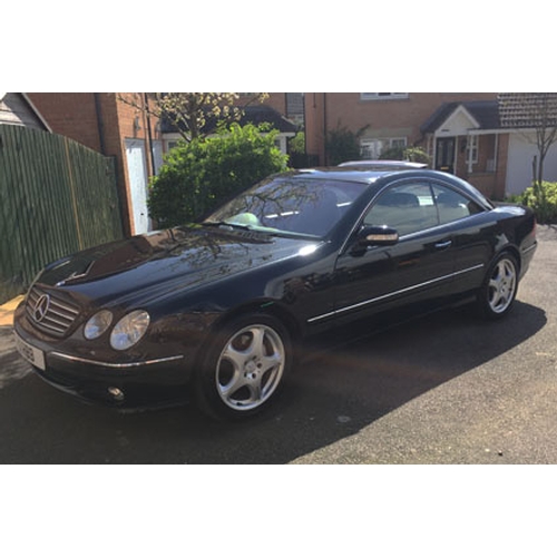 107 - 2004 Mercedes 500CL V8 Coupe
Registration No: K1 HBB