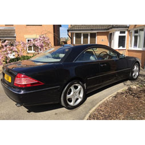 107 - 2004 Mercedes 500CL V8 Coupe
Registration No: K1 HBB