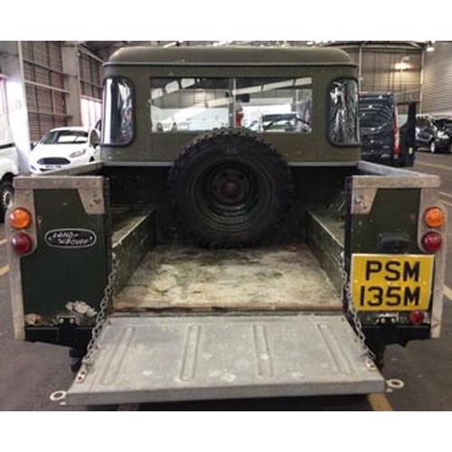 147 - 1973 Land Rover Series 3 Hard Top Pickup
Registration No:PSM 135M