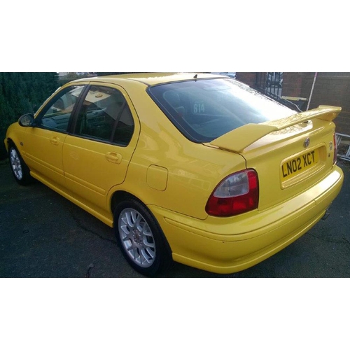 108 - 2002 MG ZS 120
Registration No: LN02 XCT