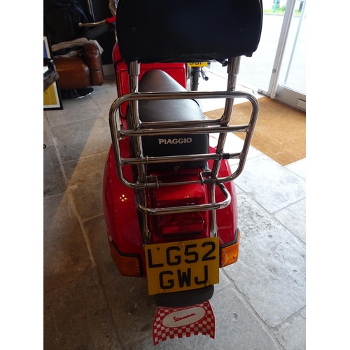 121 - 2002 Vespa PX123
Registration No: LG52 GWJ