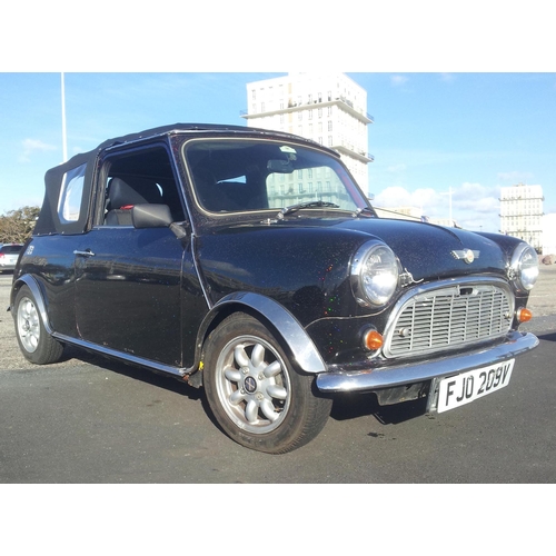 188 - 1982 Austin Mini Convertible
Registration No: FJO 209V