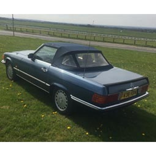 146 - 1988 Mercedes 300SL
Registration No: F438 KBW