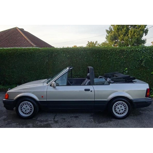 164 - 1990 Ford Escort XR3i Cabriolet
Registration No: G828 PYD