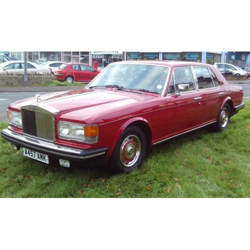 161 - 1983 Rolls Royce Silver Spirit
Registration No: A457 AMK