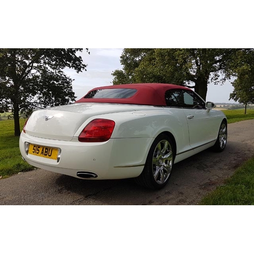 136 - 2007 Bentley Continental GTC
Registration No: GT57 PET