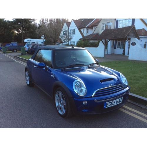 167 - 2005 Mini Cooper S Convertible
Registration No: EG05 HAZ