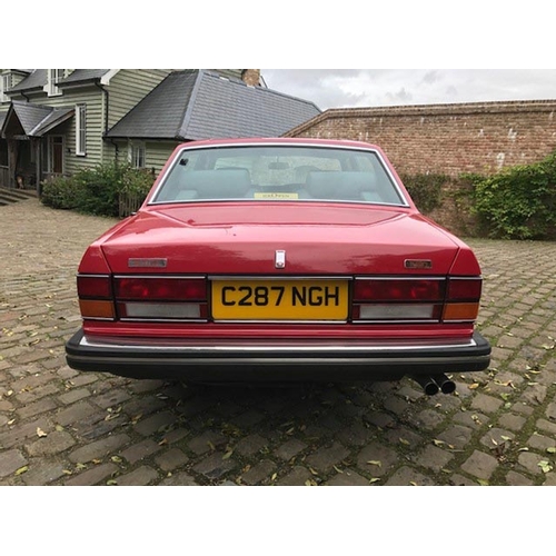 121 - 1986 Bentley Turbo R
Registration No: C287 NGH