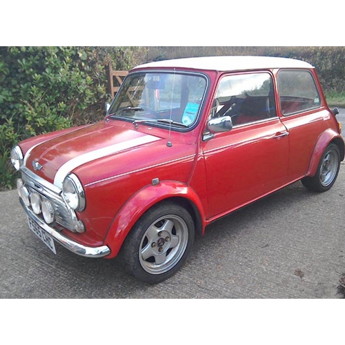 179 - 1989 Austin Mini City E (35th anniversary replica) 
Registration No: F565 CHC