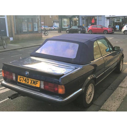 180 - 1990 BMW E30 320i
Registration No: G740 XMF